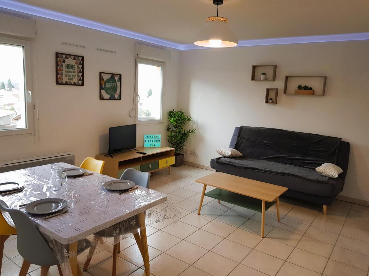 Tout Confort ! Calme, Climatisation, Vue Degagee, Ville ,Parking Gratuit, Ascenseur, Wifi Carcassonne Eksteriør bilde