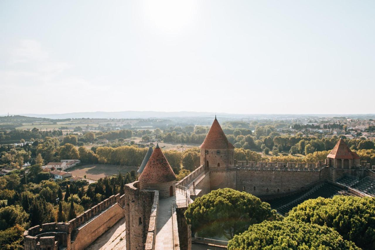 Tout Confort ! Calme, Climatisation, Vue Degagee, Ville ,Parking Gratuit, Ascenseur, Wifi Carcassonne Eksteriør bilde
