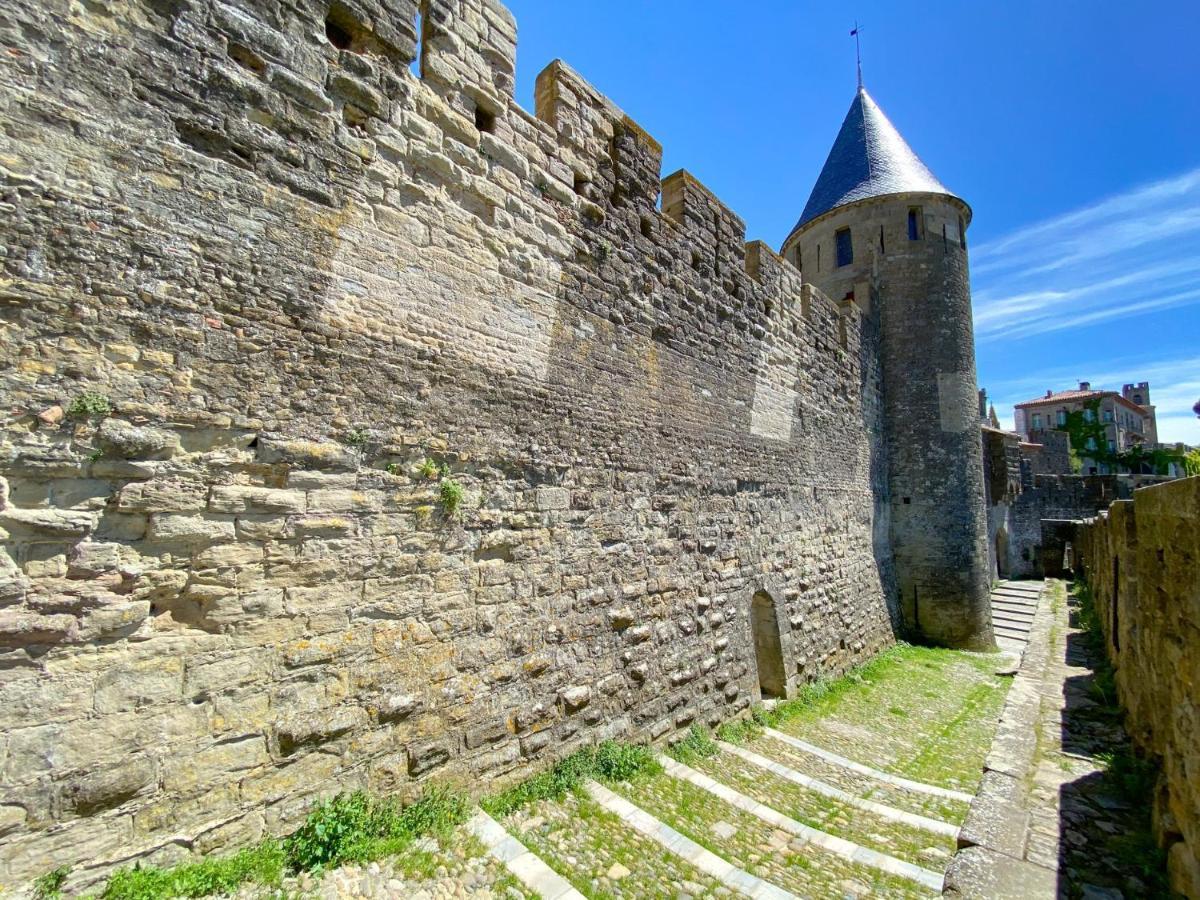 Tout Confort ! Calme, Climatisation, Vue Degagee, Ville ,Parking Gratuit, Ascenseur, Wifi Carcassonne Eksteriør bilde